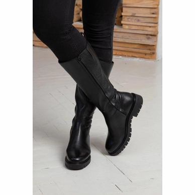 Bottes Femme Custom Made El Paso Noire Tour de Mollet 40 cm